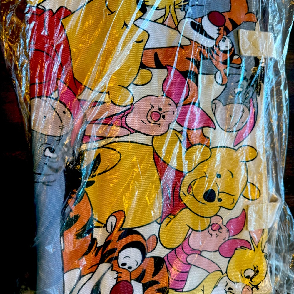 Walt Disney tote, Winnie the Pooh canvas tote. Brand new with tags - Picture 6 of 6